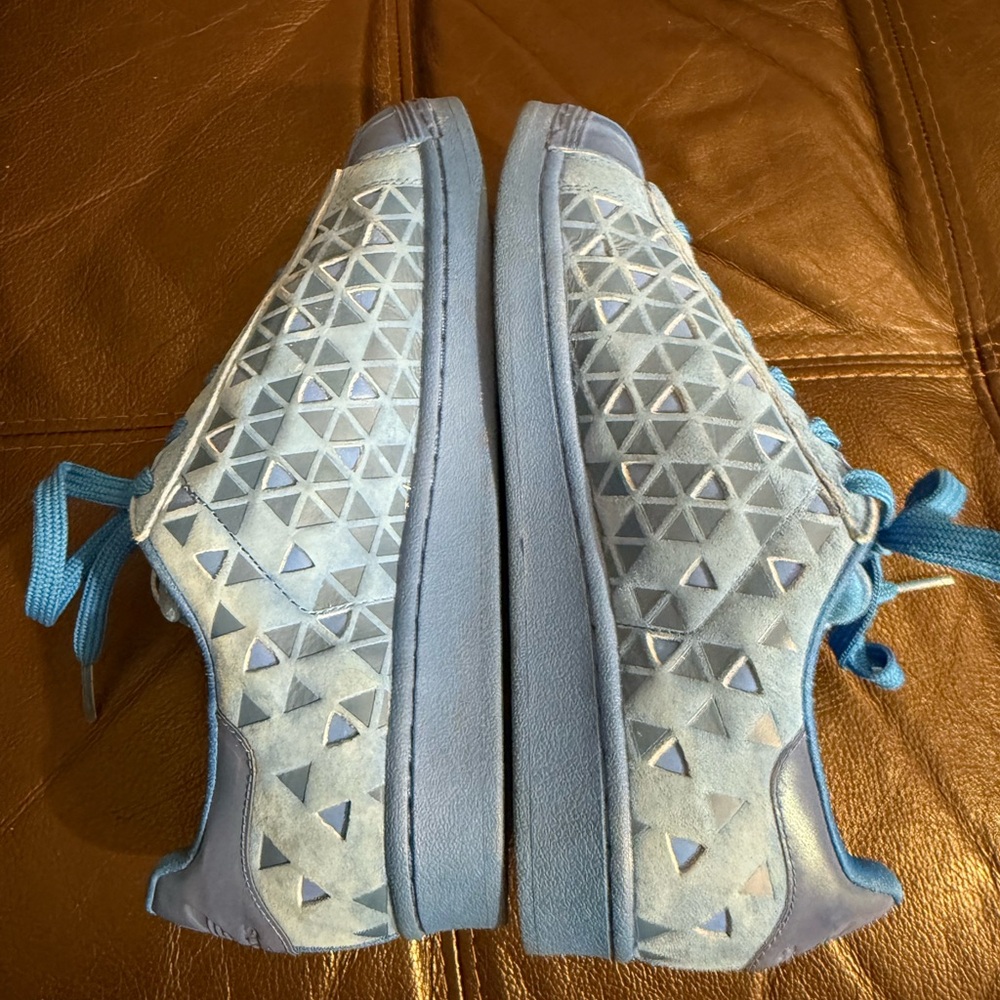 Adidas Superstar sneakers turquoise faded look unisex US6 - Picture 7 of 8